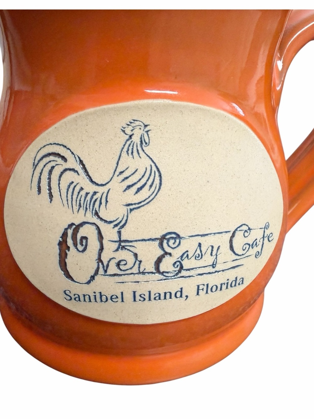 Deneen Handmade Stoneware Pottery Mug Over Easy Cafe Sanibel Island FL - Picture 7 of 7